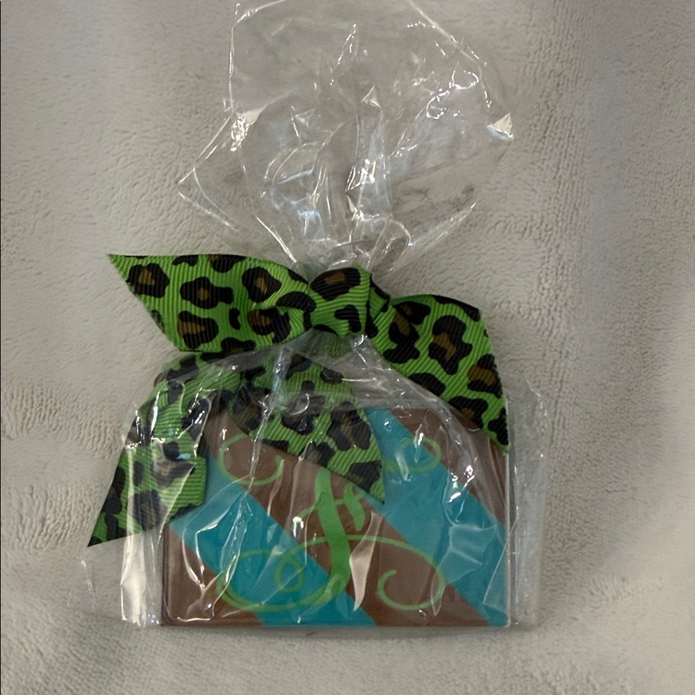 Keychain with F initial